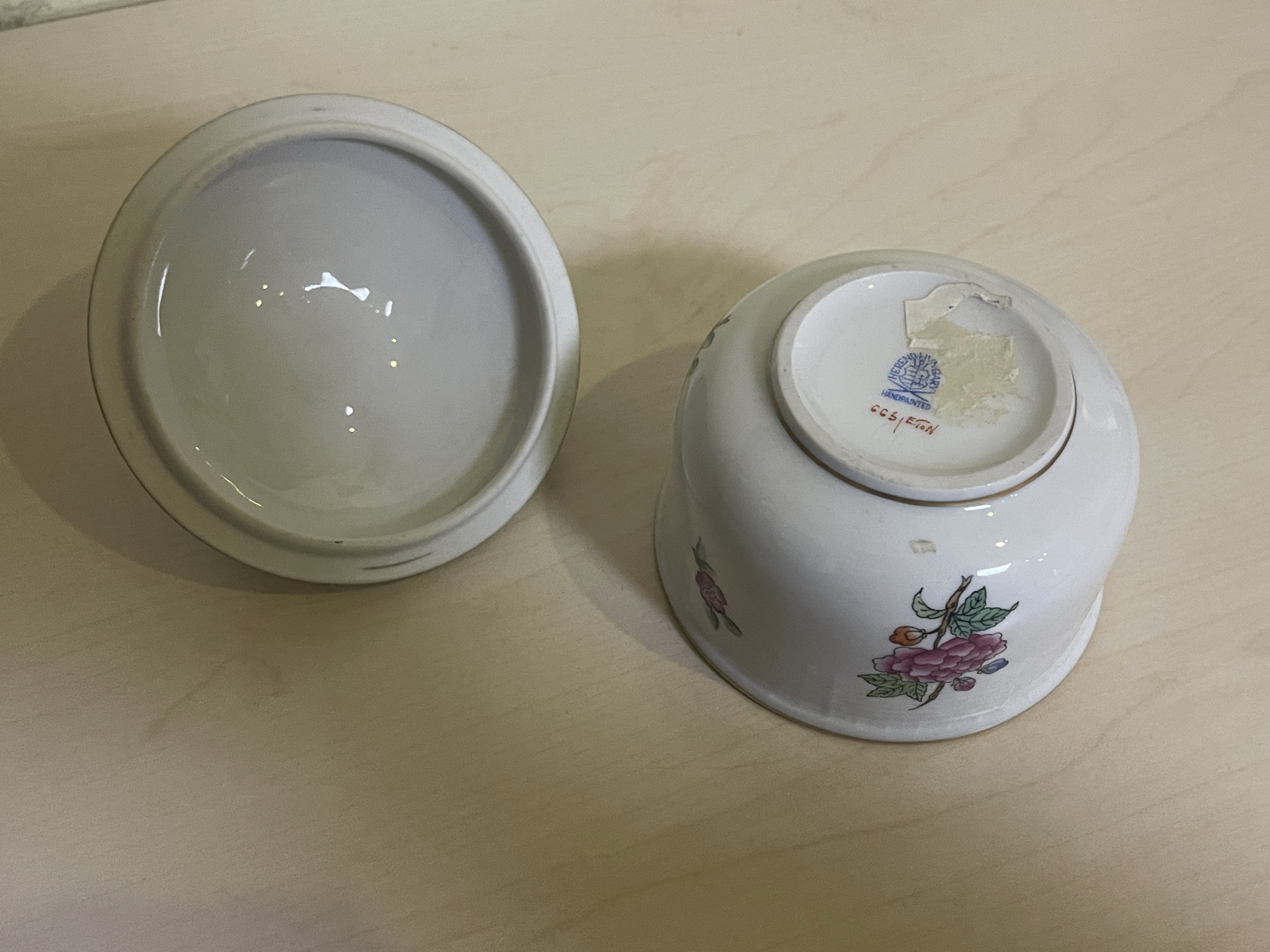 biedermeier-109lwMxoGMWhdEE9 Porzellandose Herend Zuckerdose B2087