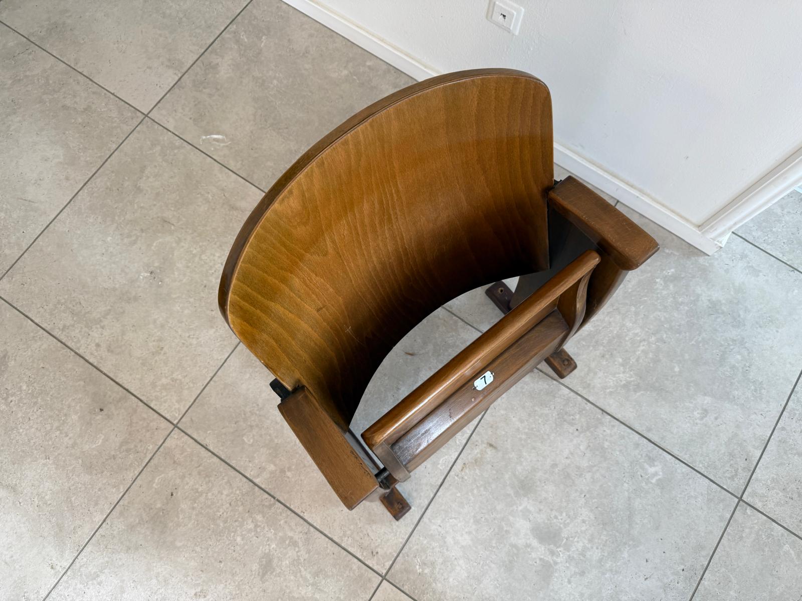 Original Kinosessel 1er Sitz Klappstuhl Stuhl Nostalgie G1722