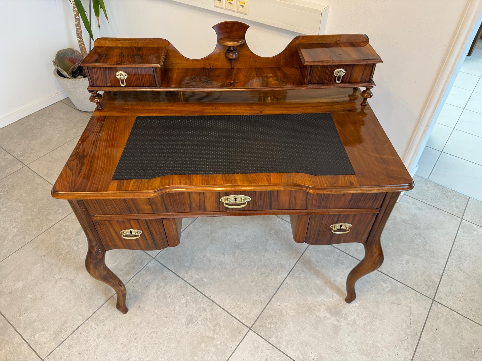 Sale Restaurierter Spätbiedermeier Damen Schreibtisch Sekretär Antiquität G2239