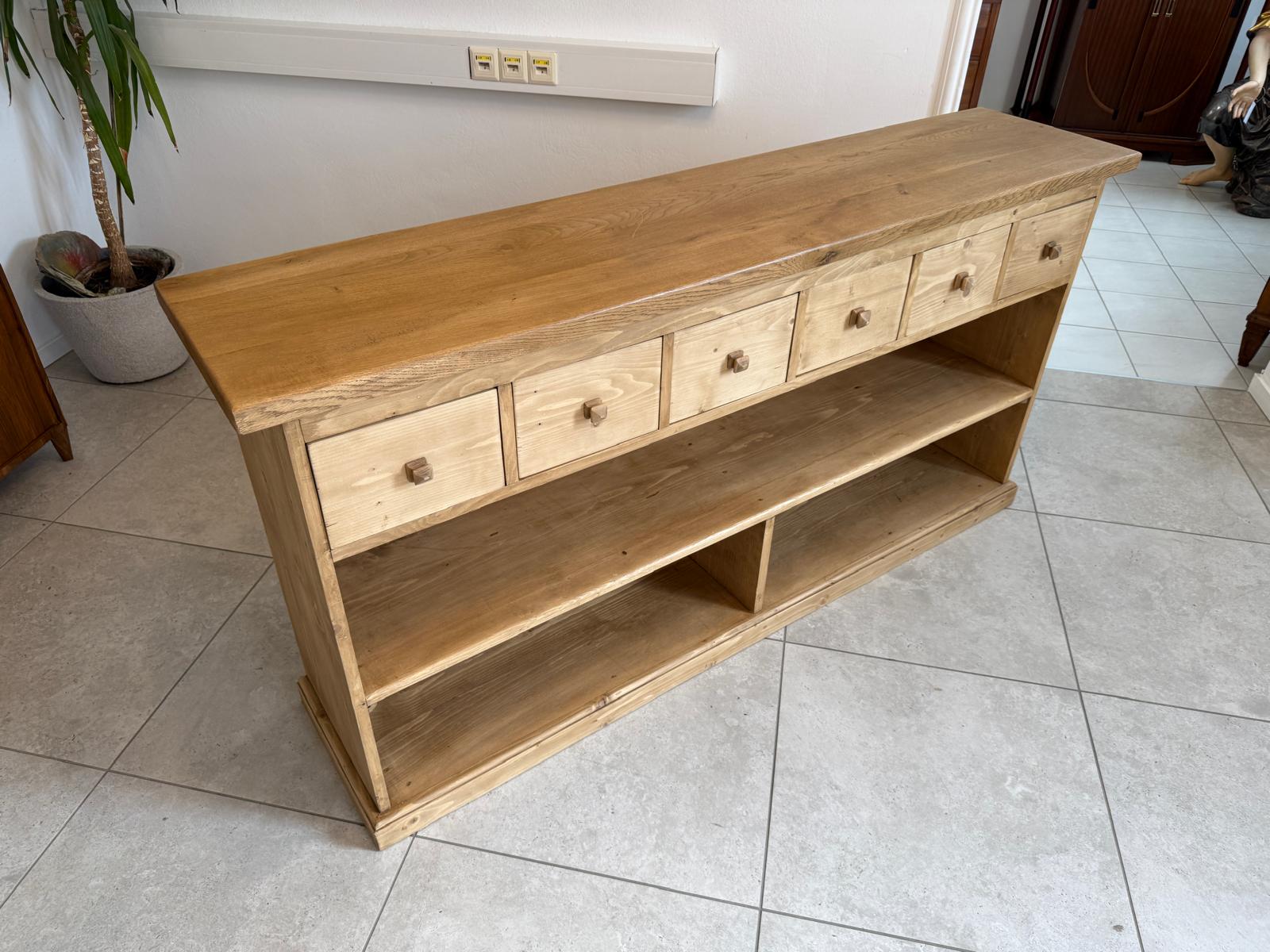 Massive Laden Ladenkommode Ladenschrank Apothekerschrank Bauernmöbel G1896