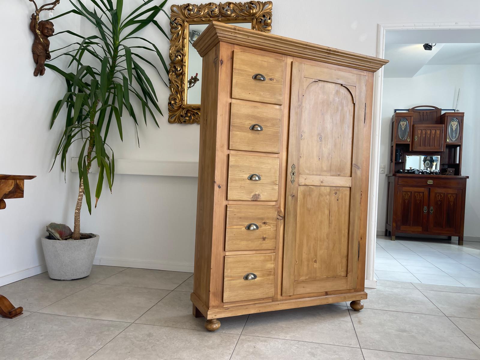 Alter Biedermeier Brotschrank Almerschrank Vorratskasten Kasten G1654