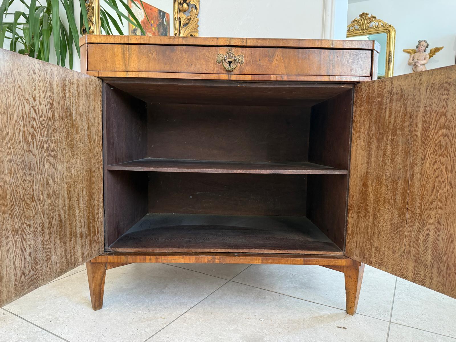 Biedermeier Trumeau Anrichte Schrank Originalstück Authentikum D2387