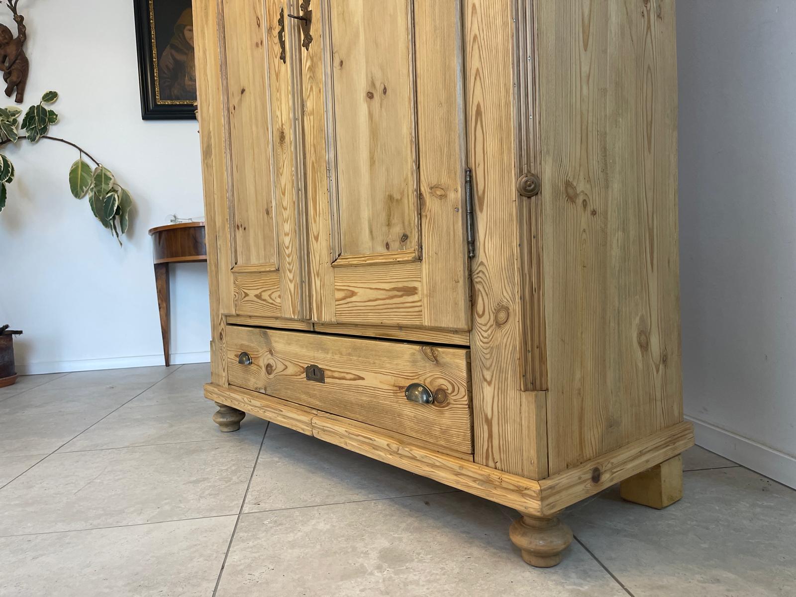 Steirischer Biedermeier Bauernschrank Naturholzschrank G1147