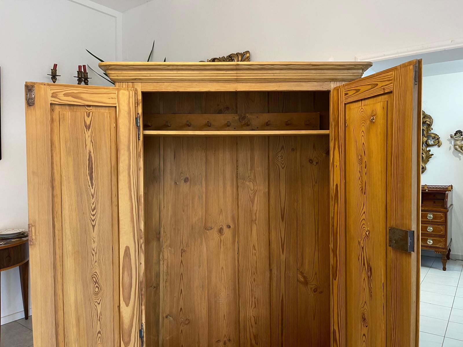 Steirischer Biedermeier Bauernschrank Naturholzschrank G1148