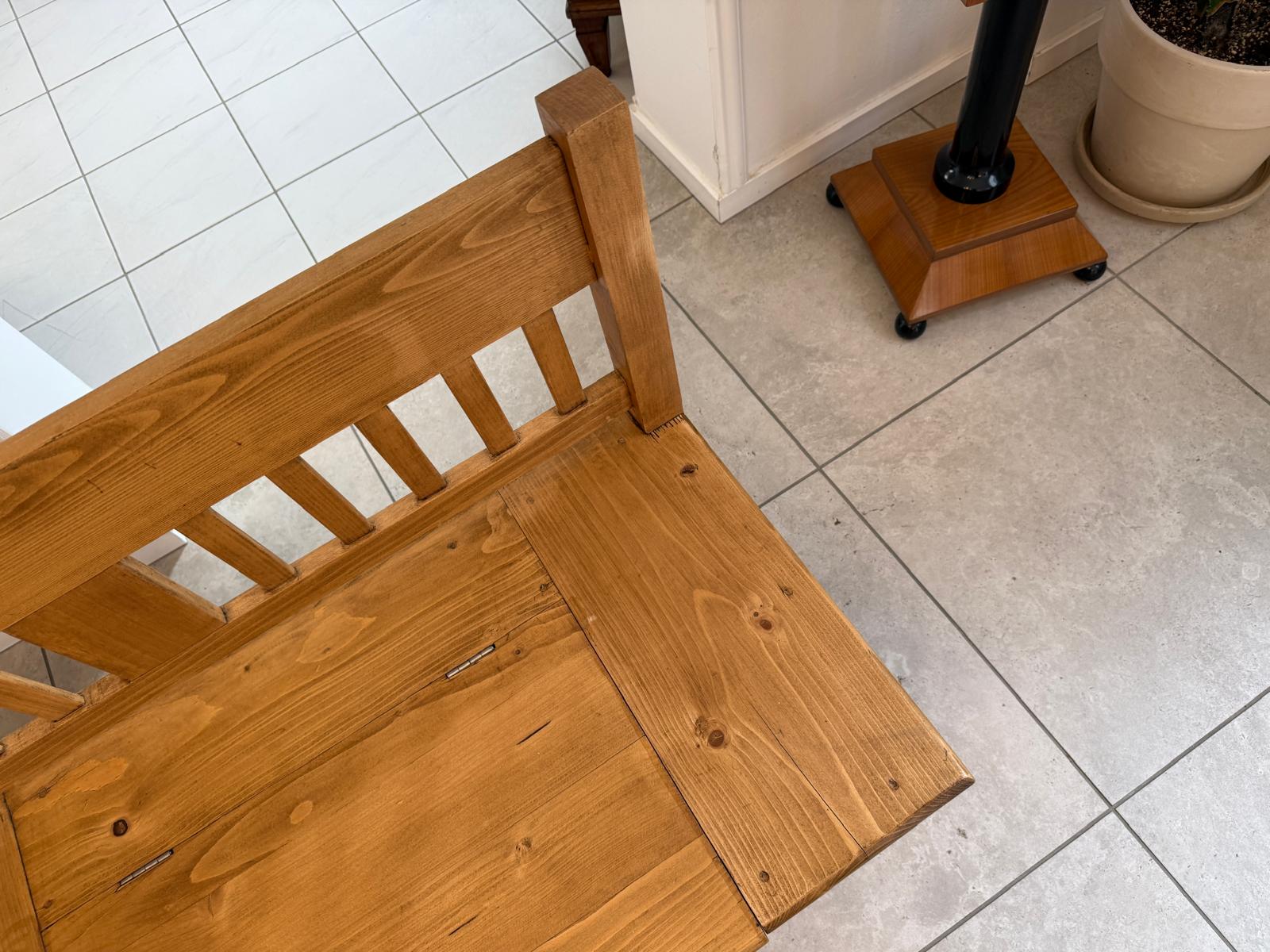 Bauernstube Eckbankgruppe Bauernstube mit Truhenfunktion Naturholz G2140