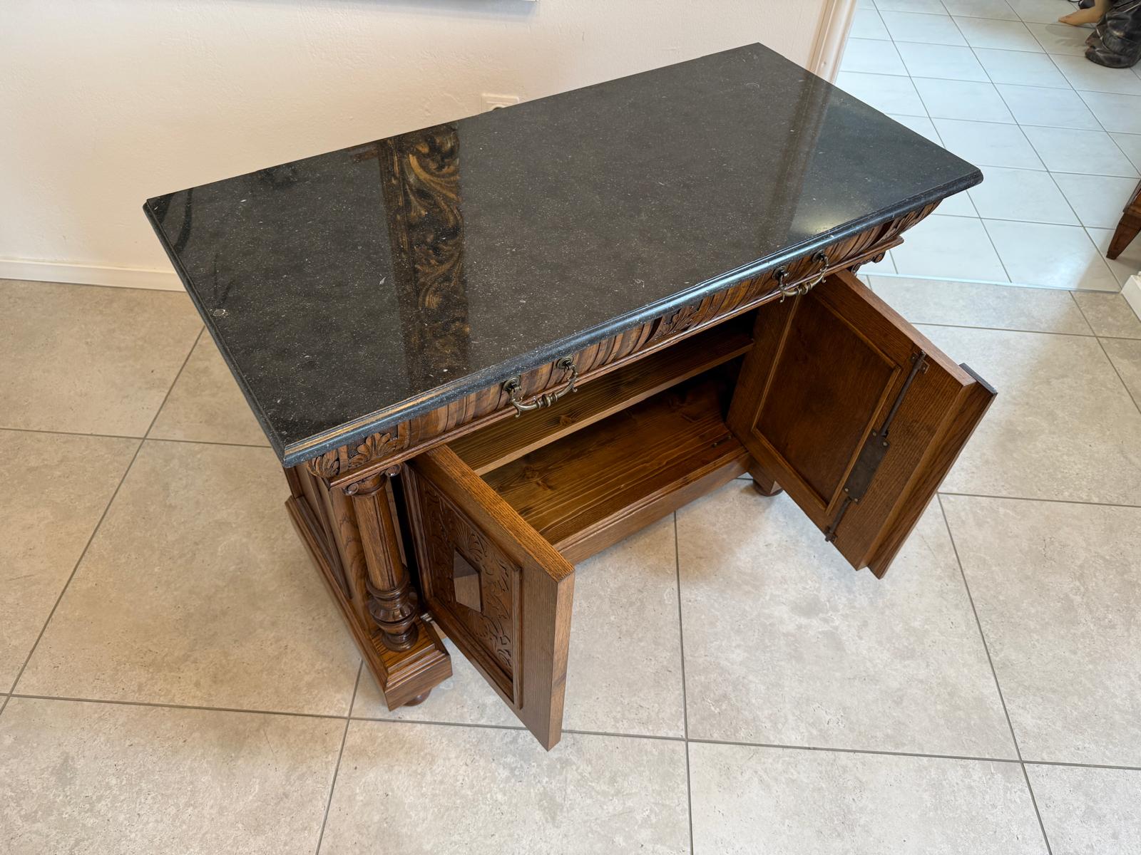 Sale Gründerzeit Anrichte Säulen Kommode Original Waschtisch G2248