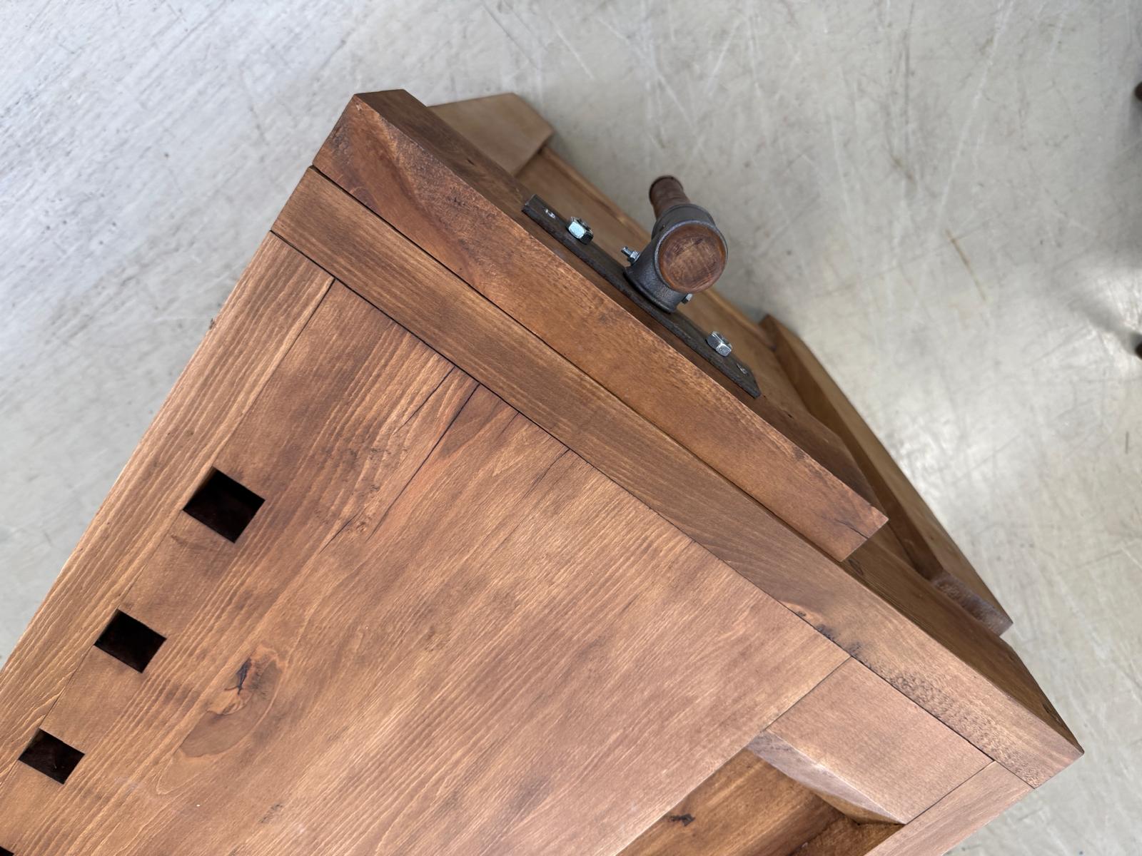 Hobelbank,Werkbank Ladentisch Antik Massivholz Thresen D2274