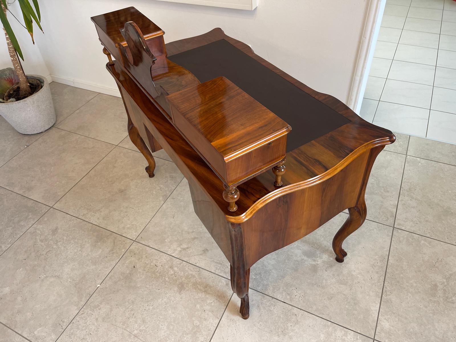 Sale Restaurierter Spätbiedermeier Damen Schreibtisch Sekretär Original Antiquität G1191