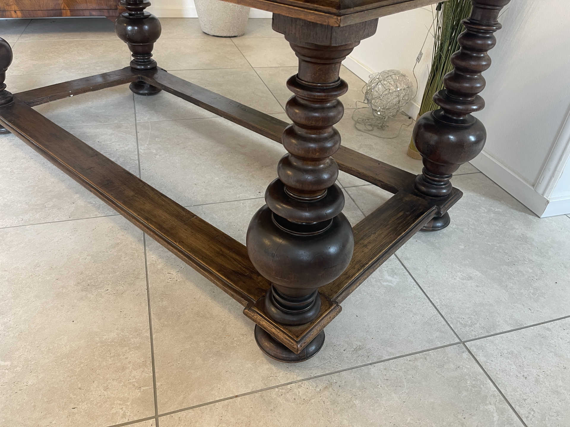 IMG_46276S4zwJlrxinTo Traum Barock Tisch Antik Tafeltisch aus Ulmenholz - Original A4226