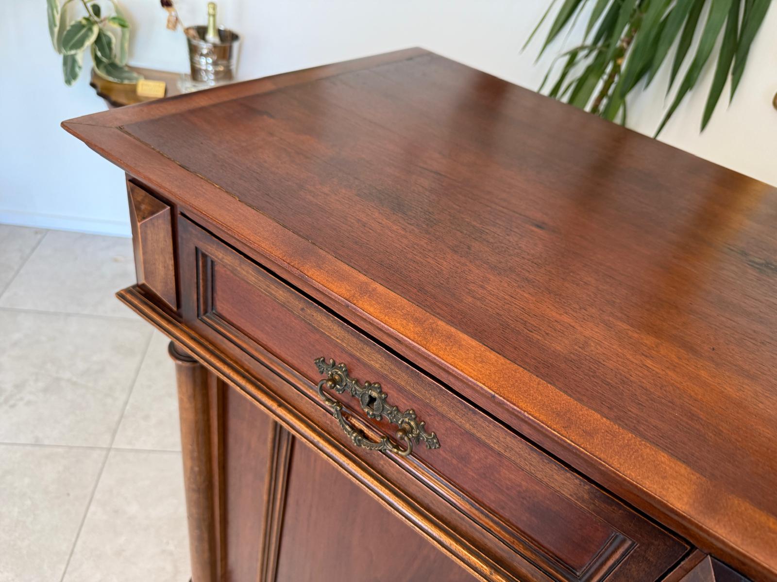 Originale Gründerzeit Anrichte Schrank Vertiko Schrank G1601