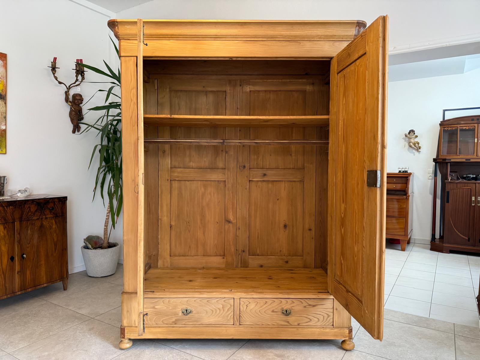 Sale Bauernschrank Biedermeierschrank Zerleger Antiquität Bauernmöbel G1906