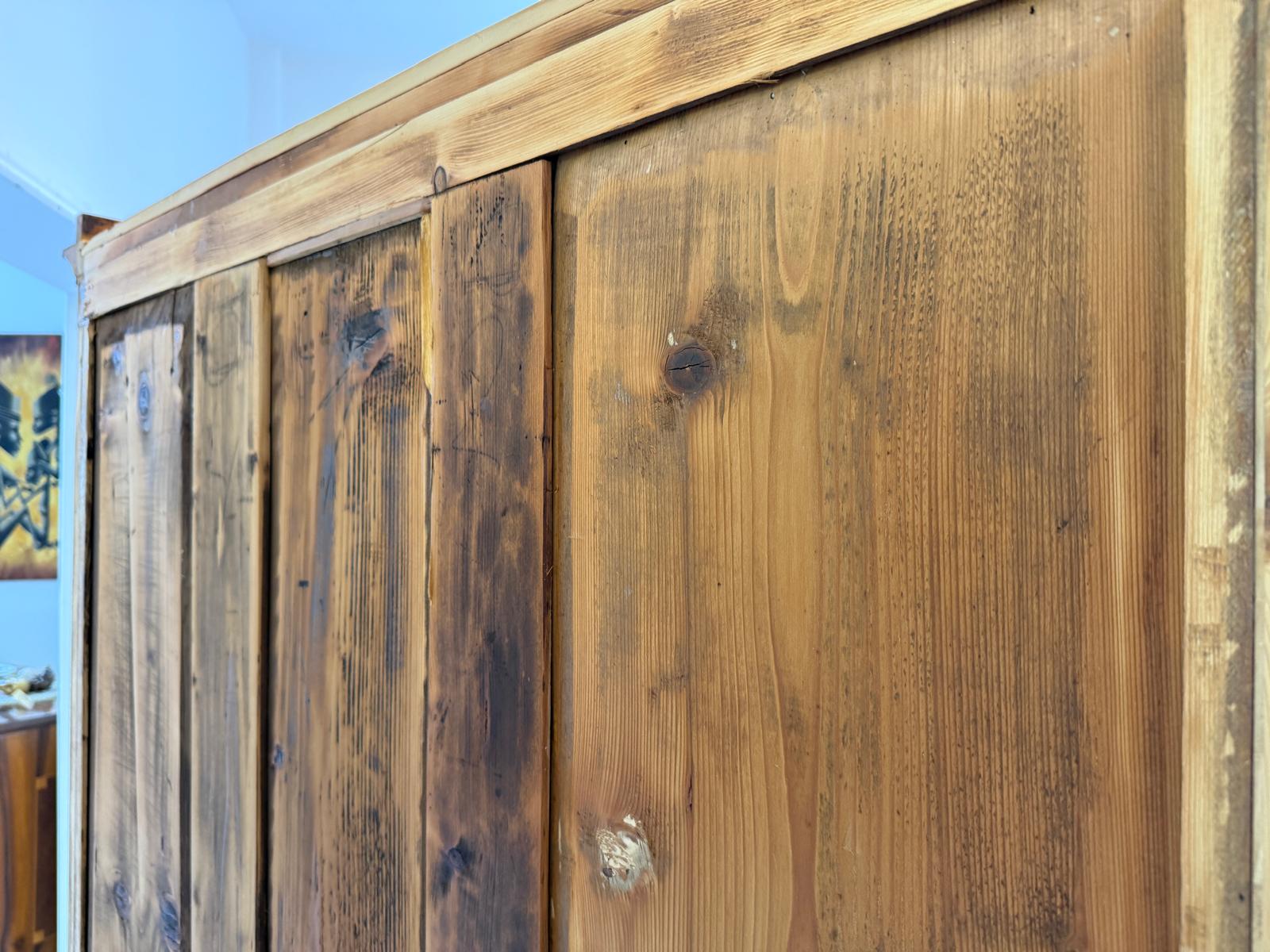 Biedermeier Vitrine Bücherschrank Glasschrank Antiquität D2371