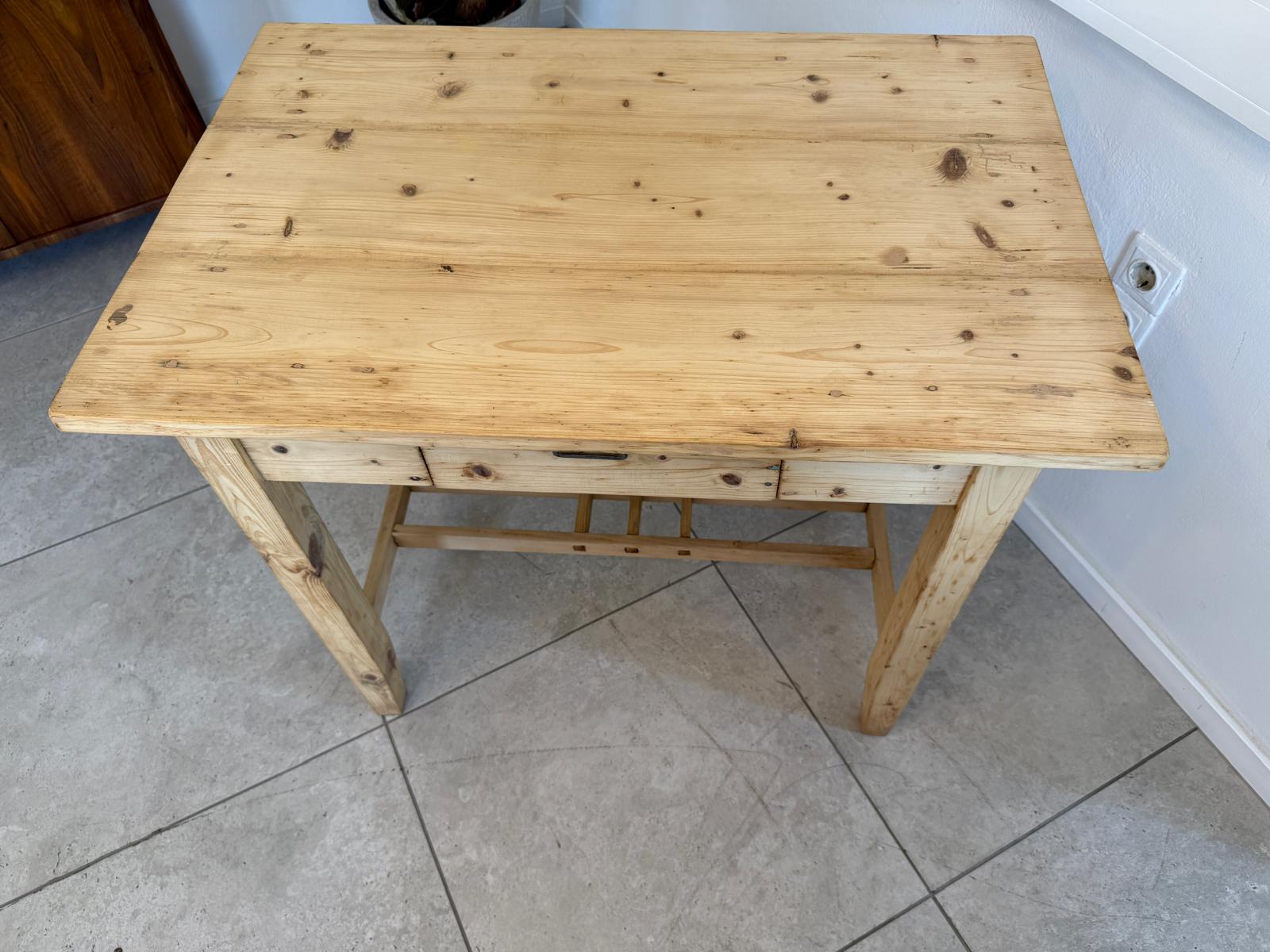 Bäuerliches Jugendstil Tischerl Beistelltisch Bauerntisch G2026