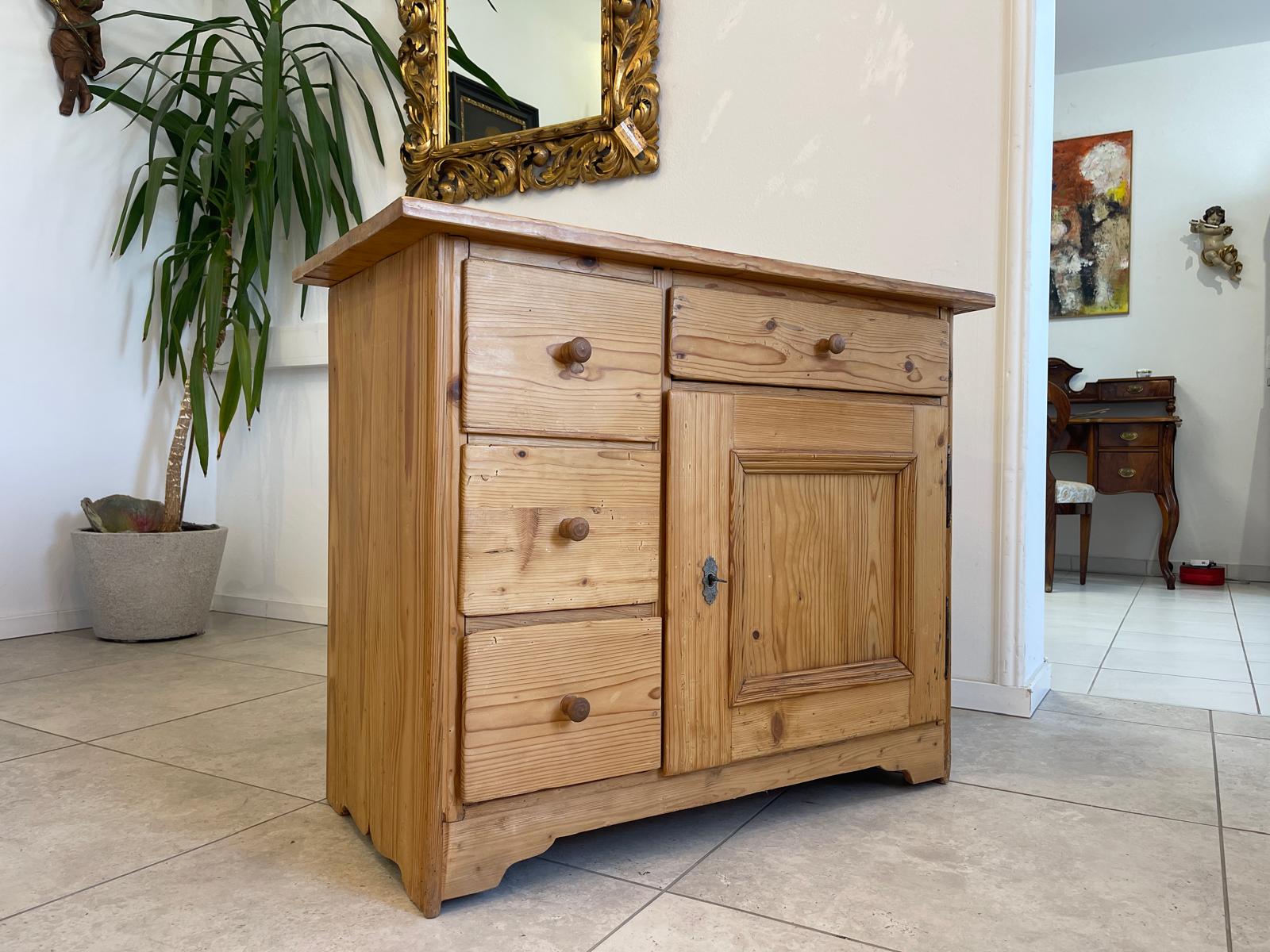 Biedermeier Brotschrank Almerschrank Speiskasten G1395