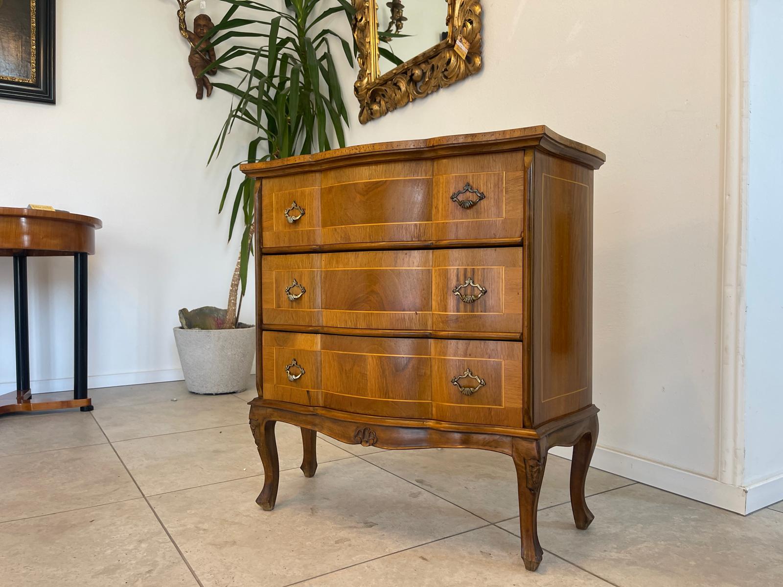 Barockstilkommode 3 Laden Kommode Marketerien G1204