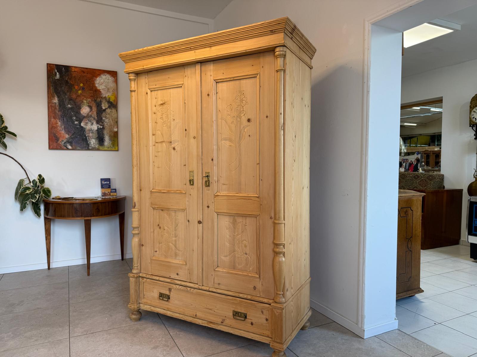 Gründerzeit Bauernschrank Bauernkasten Hallenschrank G1041