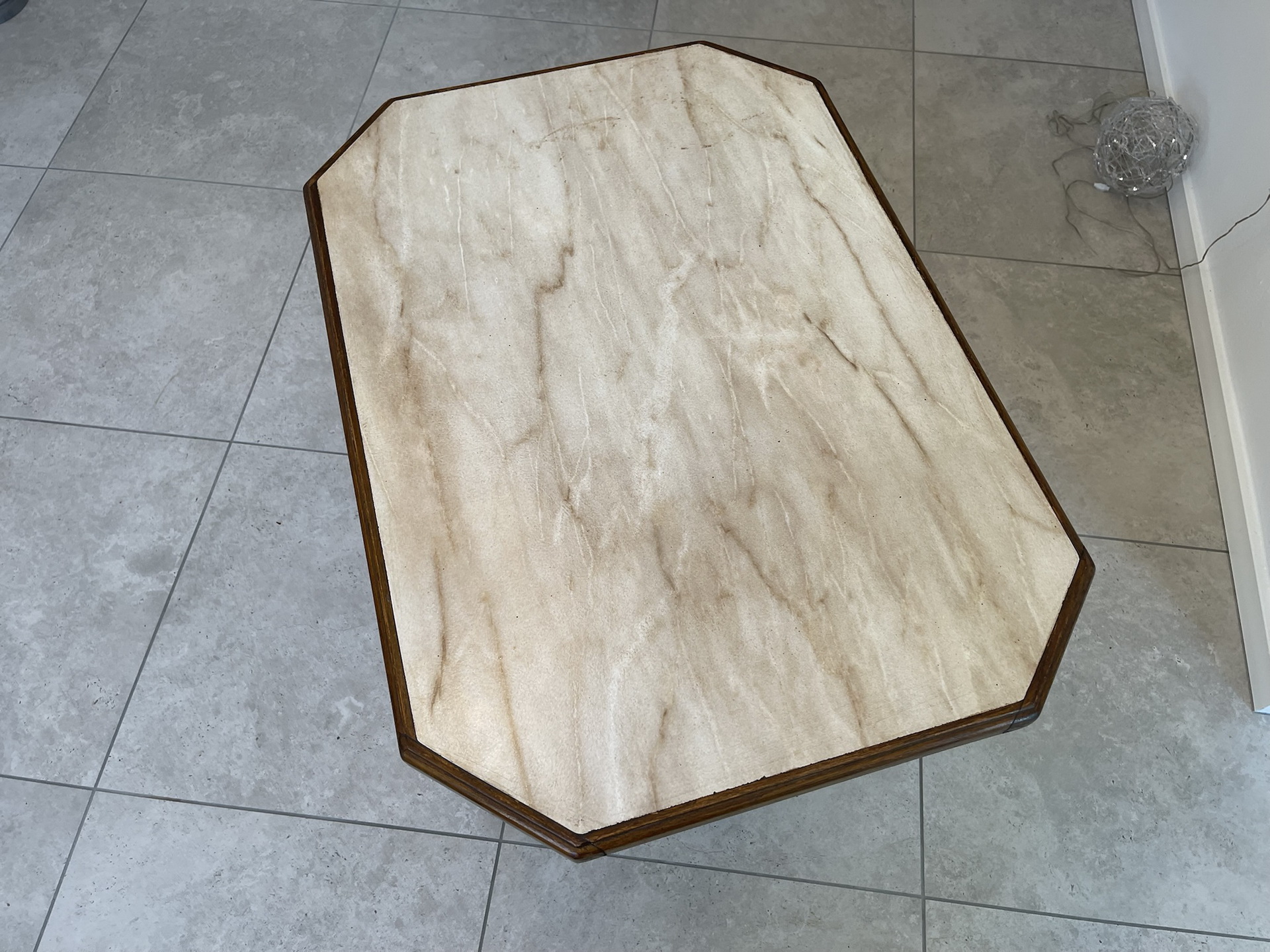 Holz-Alt-Bauernm-bel_26 alter hübscher Beistelltisch Tischerl Blumentisch O1017