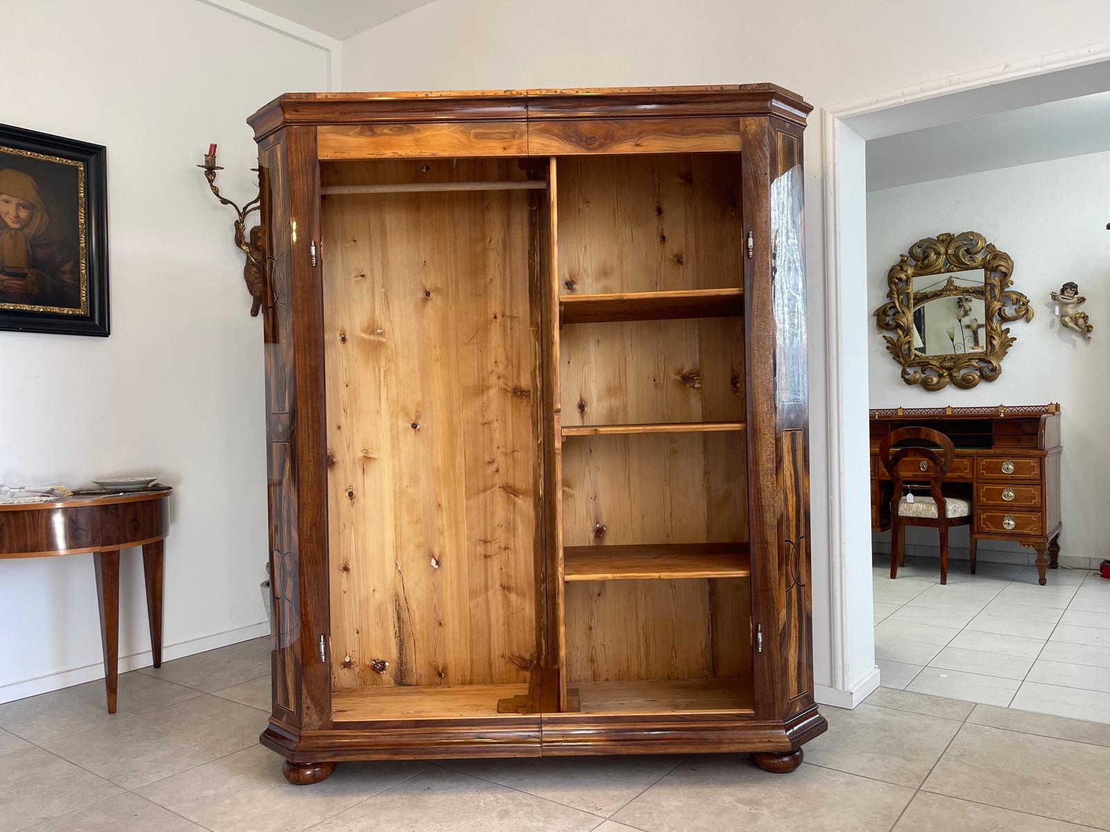 SALE Restauriert Barocker Hallenschrank Barockschrank Museumsexemplar Antiquität G1138