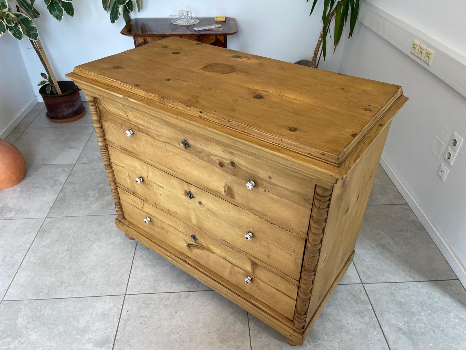 Gründerzeit Ladenkommode Ladenschrank Gründerzeit Bauernmöbel Porzellanknäufe G1684