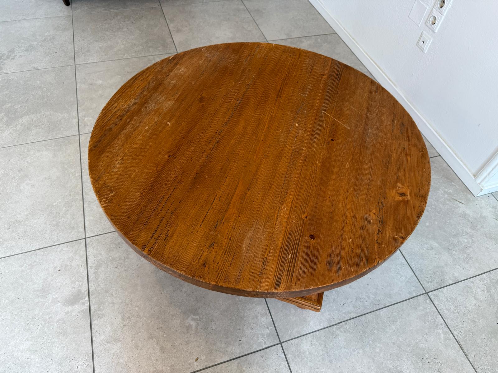 Massiver Couchtisch Bauerntisch Wohnzimmertisch Bauernstube G1889