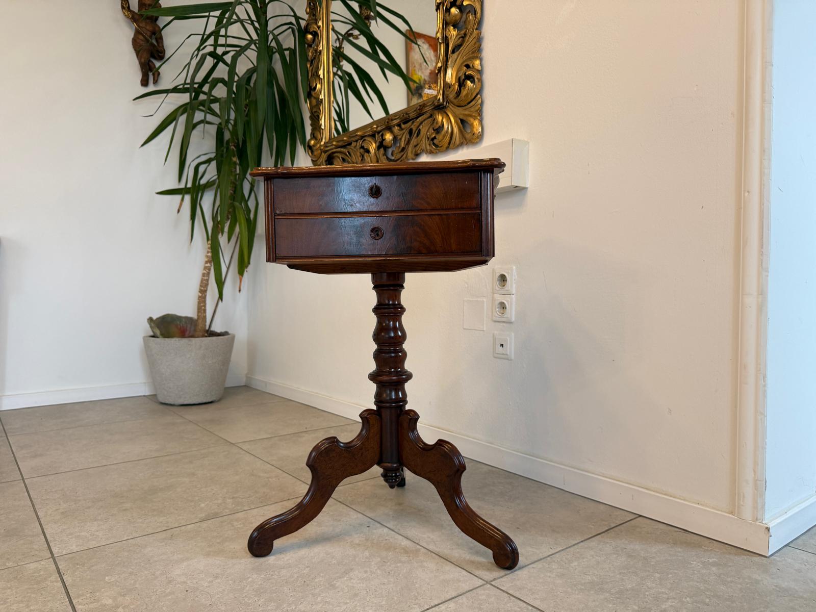 Sale Originales Biedermeier Tischerl Nähtischerl Beistelltisch G2264