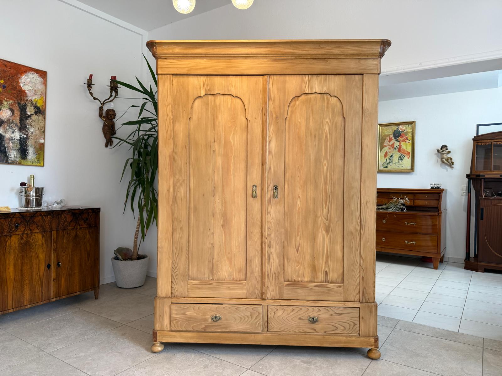 Sale Bauernschrank Biedermeierschrank Zerleger Antiquität Bauernmöbel G1906