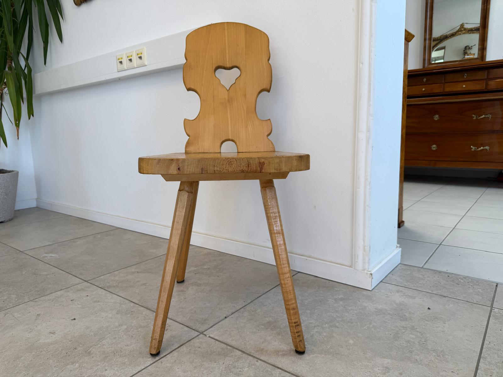 Alter Bauernsessel Sessel Stuhl Fichtenholz Naturholz = 1 Stück G1758