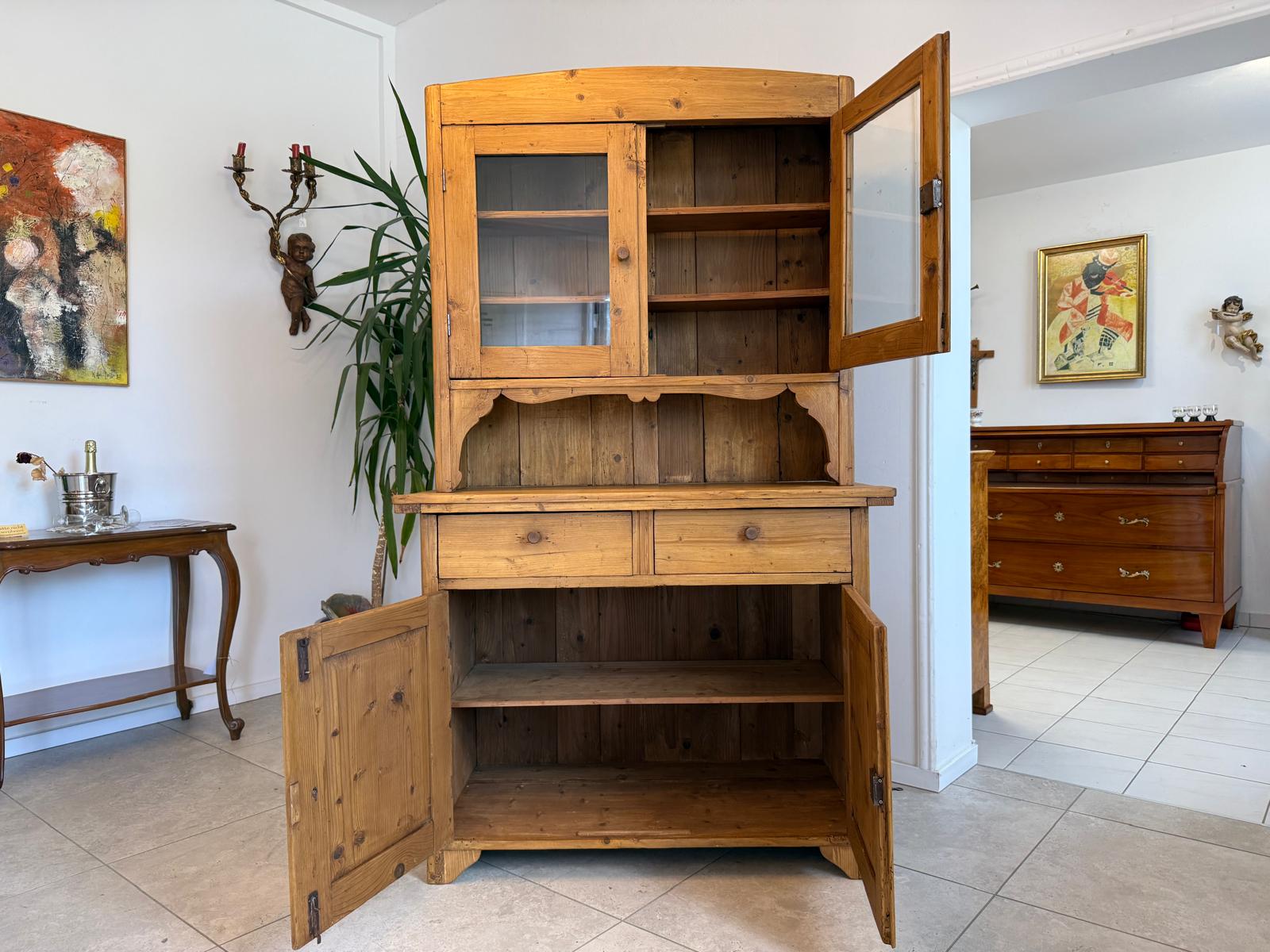 Jugendstil Küchenbuffet Küchenschrank Küchenkredenz G1836