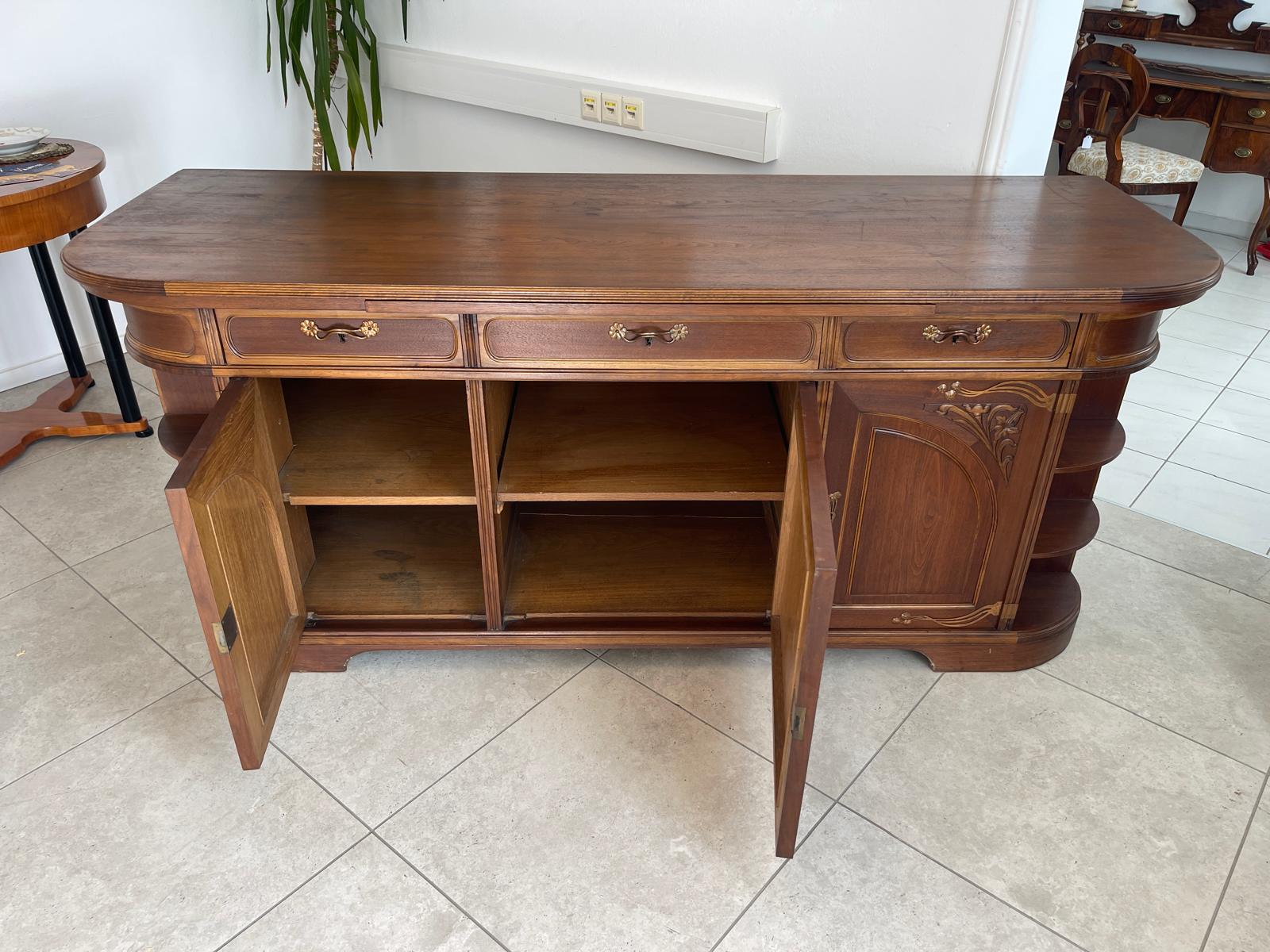 Originales Jugendstil Anrichte Sideboard Antik Vintage Traum G1357