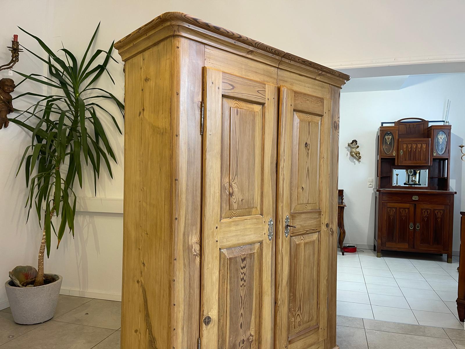 Sale Restaurierter Traum Biedermeier Bauernschrank Naturholzschrank G1257