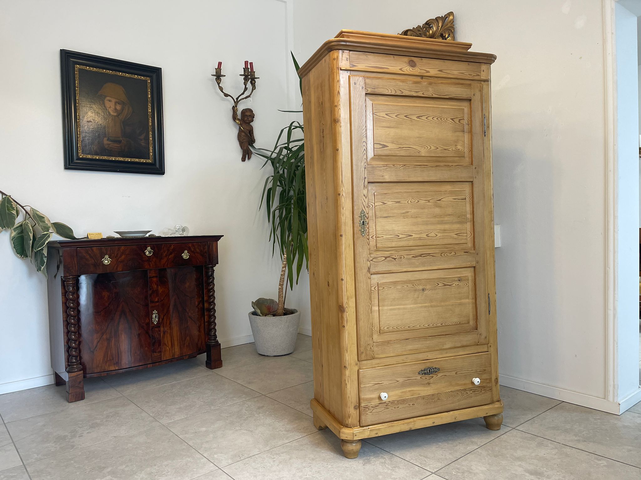 c3dadb0e-d69e-4b25-9f10-64394f684470 Steirischer Bauernschrank Biedermeier Schrank A5019
