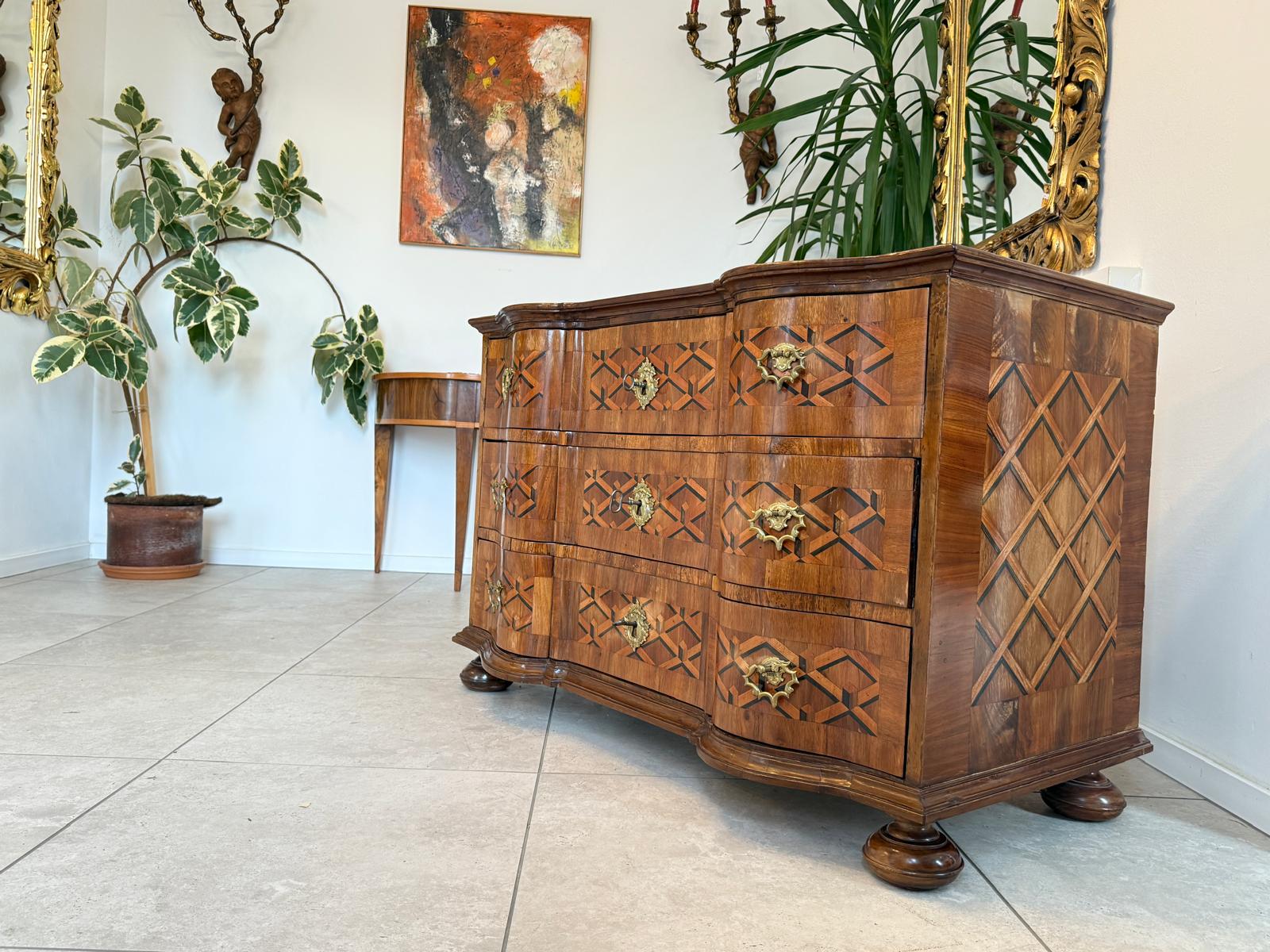 Sale Authentische Barock Kommode Ladenkommode Original Antiquität G2250