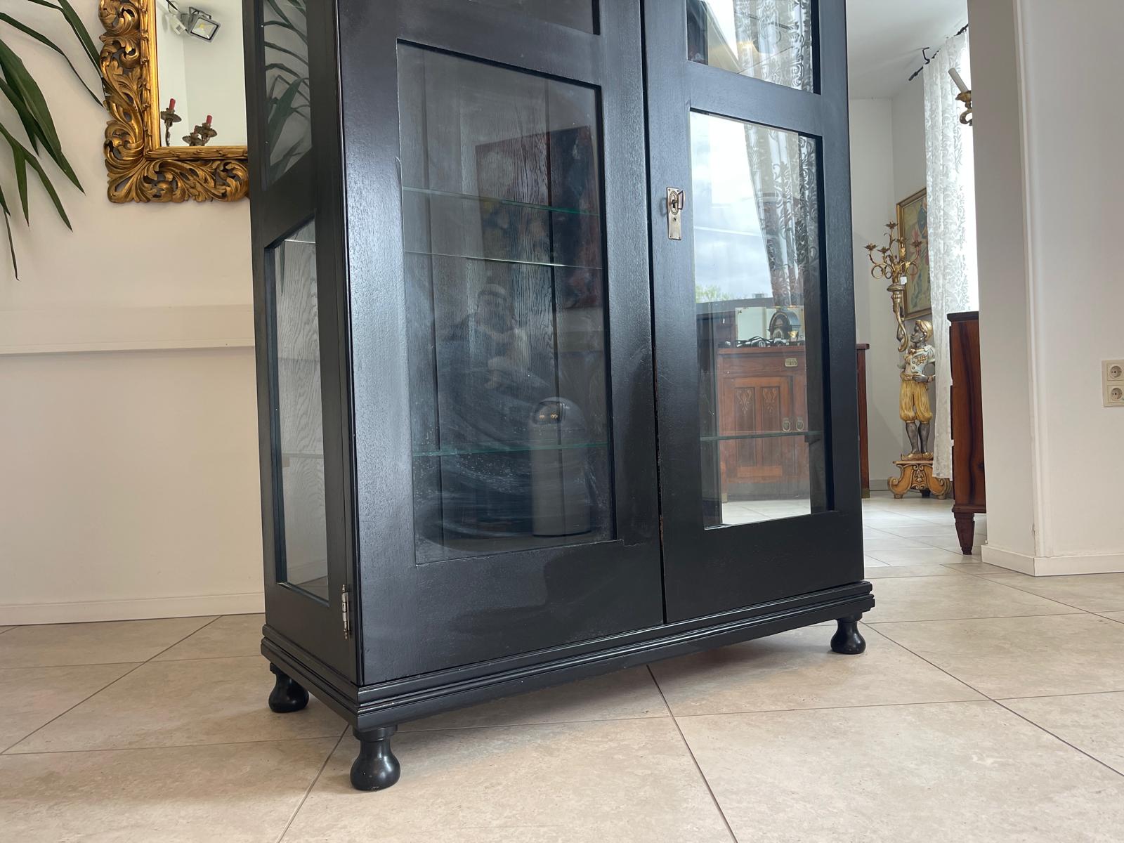 Sale Jugendstil Vitrine / Bücherschrank/ Antiquität / Originalstück G1616