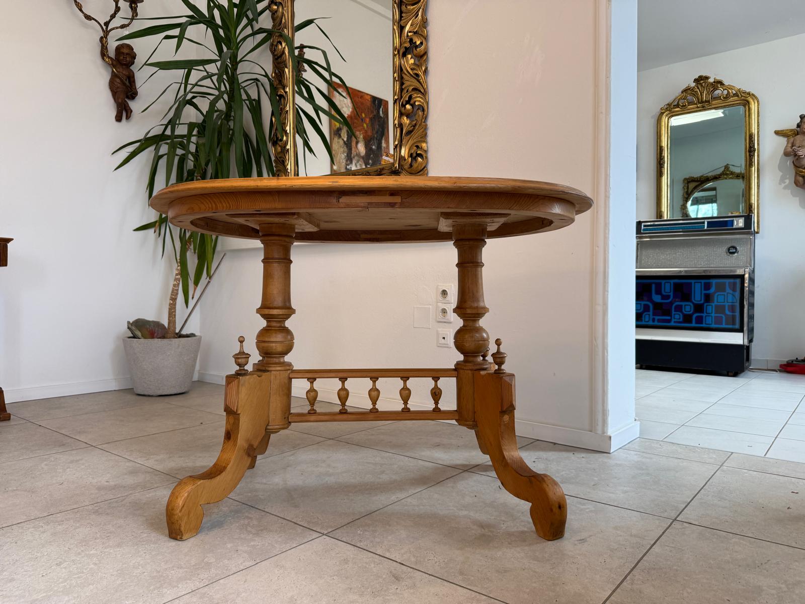 Bauerntisch Landhaustisch Gründerzeit Stil Burgenländer D1230