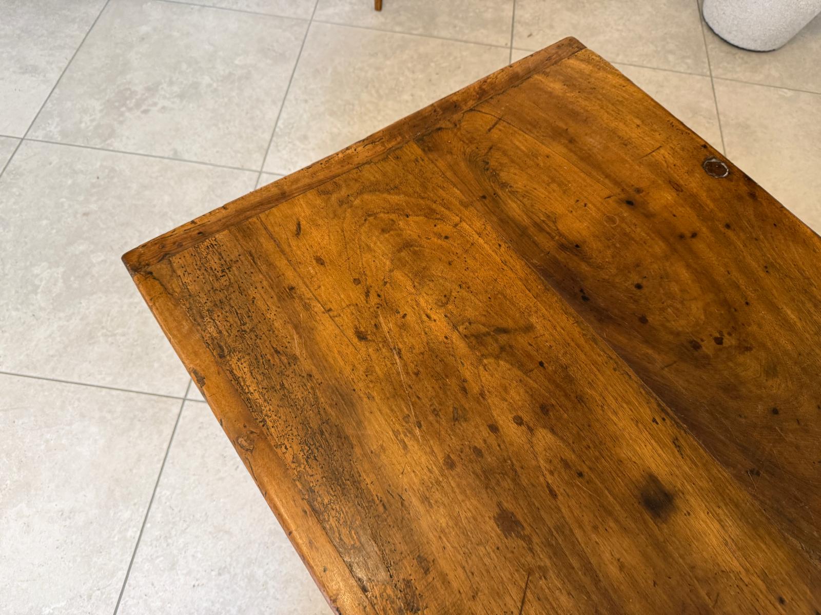 Authentische Barock Truhe Eisenbeschlagen Hartholz Antiquität G2222