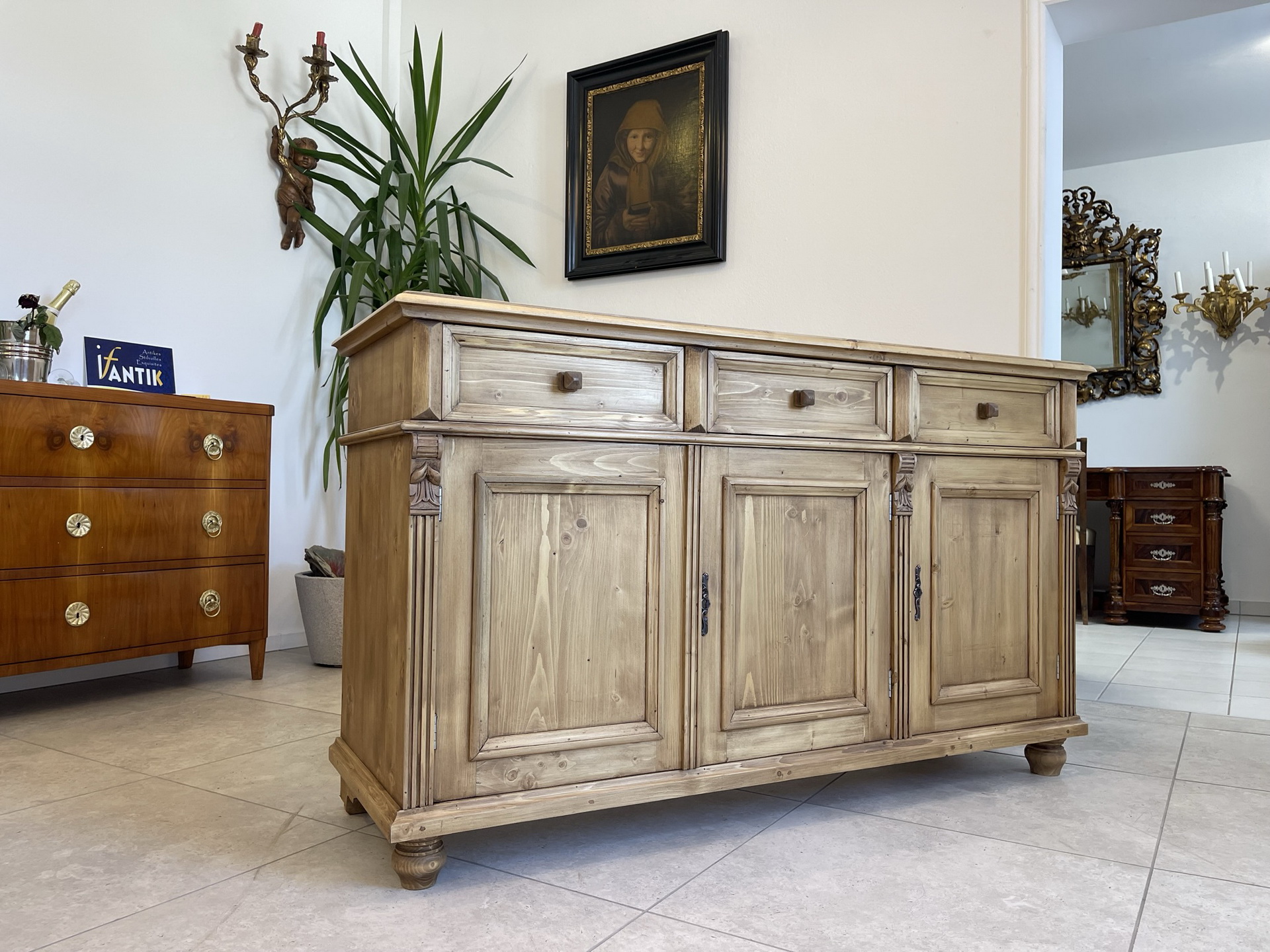 biedermeier-empire-barock_05VYRilDkK5bdHh Apothekenschrank 3 Ladenkommode Ladenschrank A4119