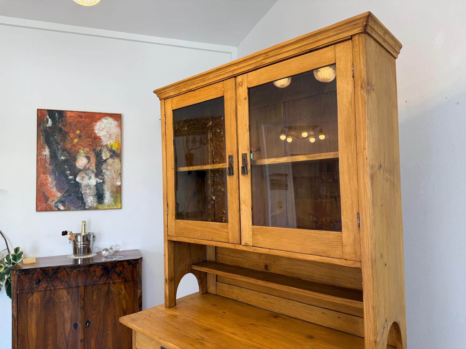 Jugendstil Küchenbuffet Küchenschrank Küchenkredenz G1983