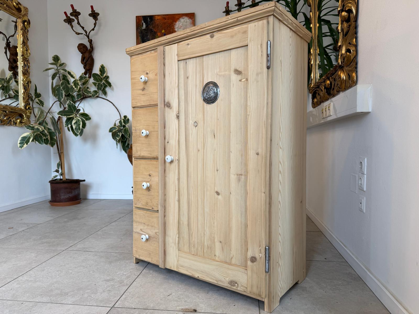 Biedermeier Brotschrank Almerschrank Speiskasten Antik Kastenmöbel D1166