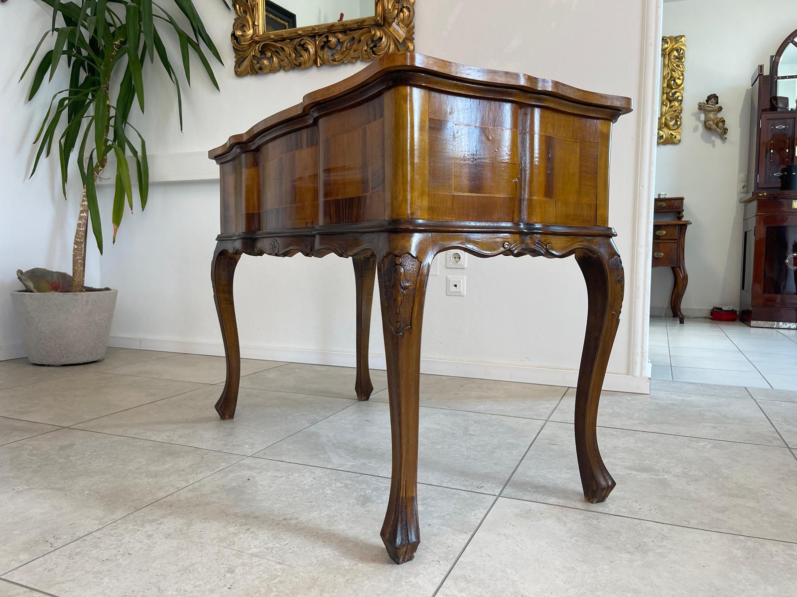 Sekretär Schreibtisch Barockstil Herrenschreibtisch Stilmöbel G1594