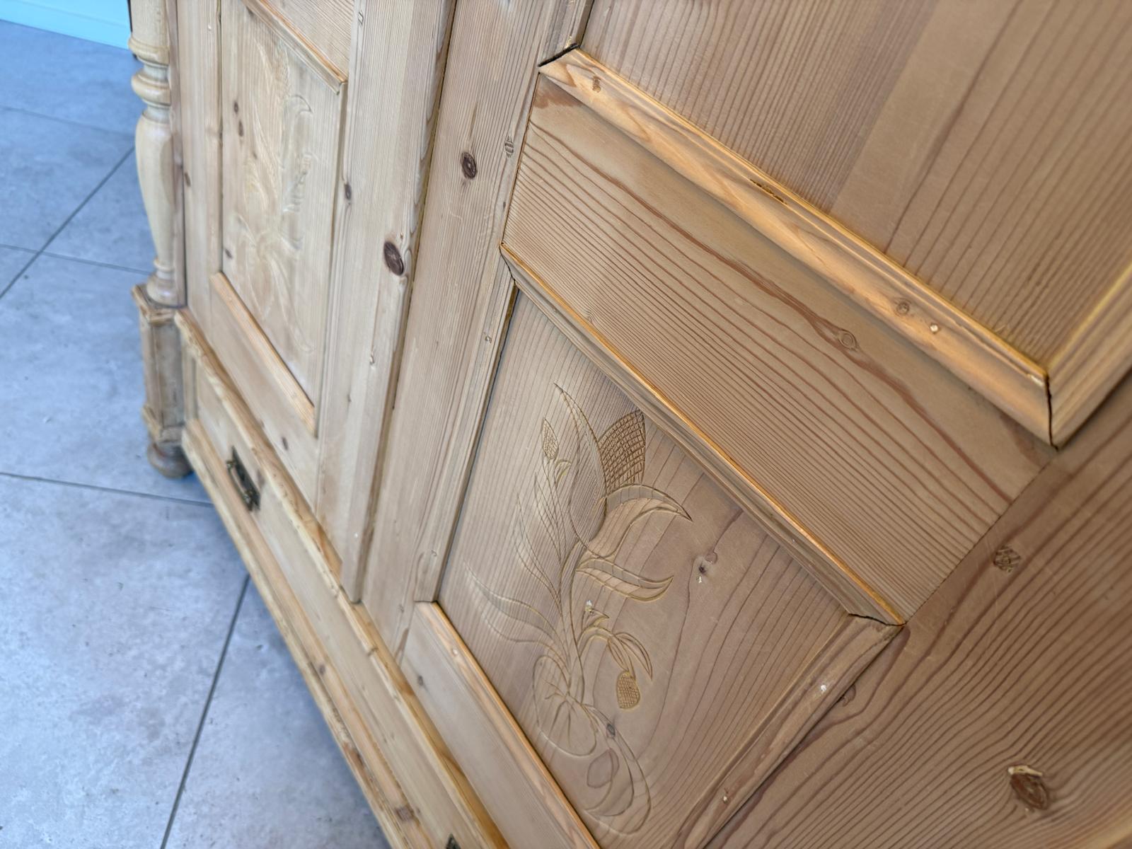 Gründerzeit Bauernschrank Bauernkasten Hallenschrank G1041