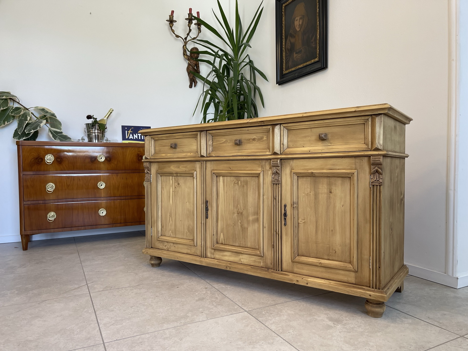 biedermeier-empire-barock_027UZdONZjJKdzl Apothekenschrank 3 Ladenkommode Ladenschrank A4119