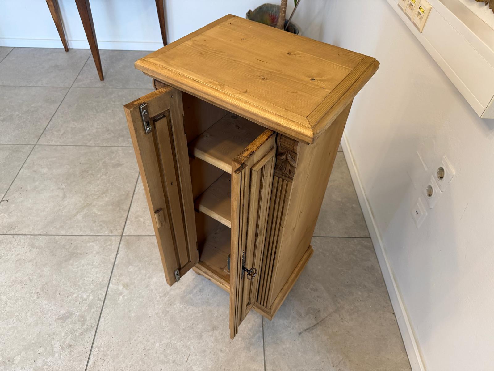 Bäuerliche Anrichte Kommode Laden Kasterl Antik Weichholz G2396