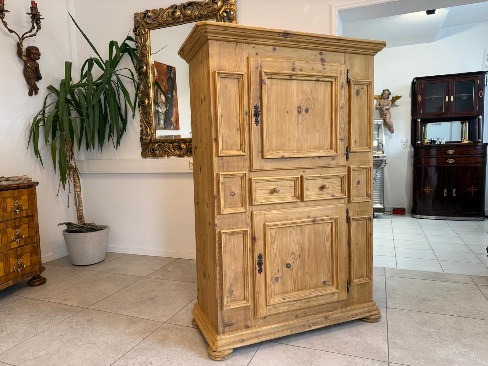 Speiskasten Biedermeier Bauernkasten Küchenschrank D2751