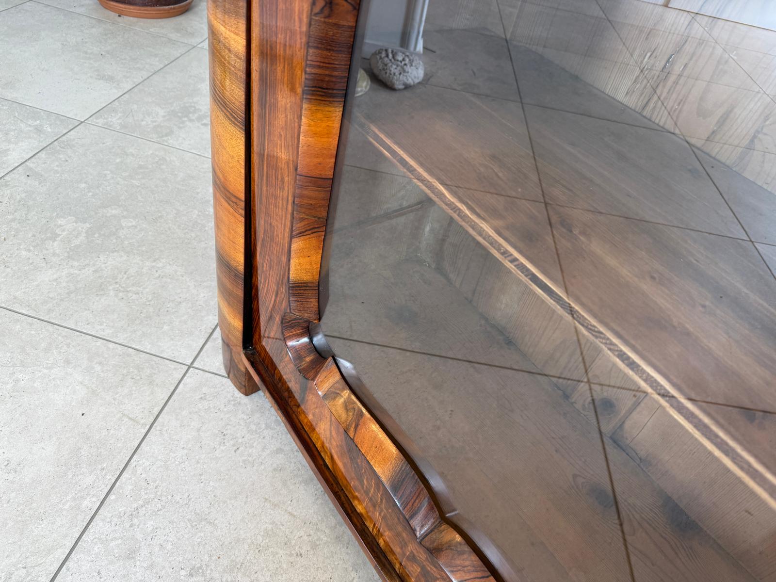 Antiquität Biedermeier Vitrine Bücherschrank Antiquität G2013