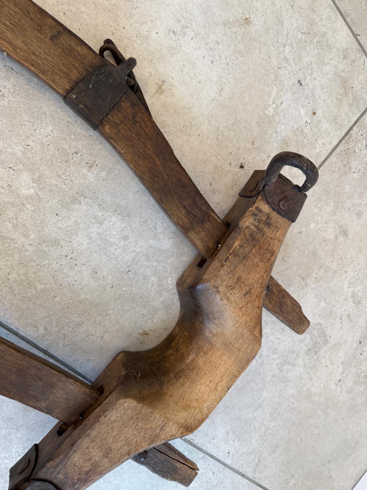Alter Wandspiegel Pferdekummat Jöchl Deko Bauerndeko G1749