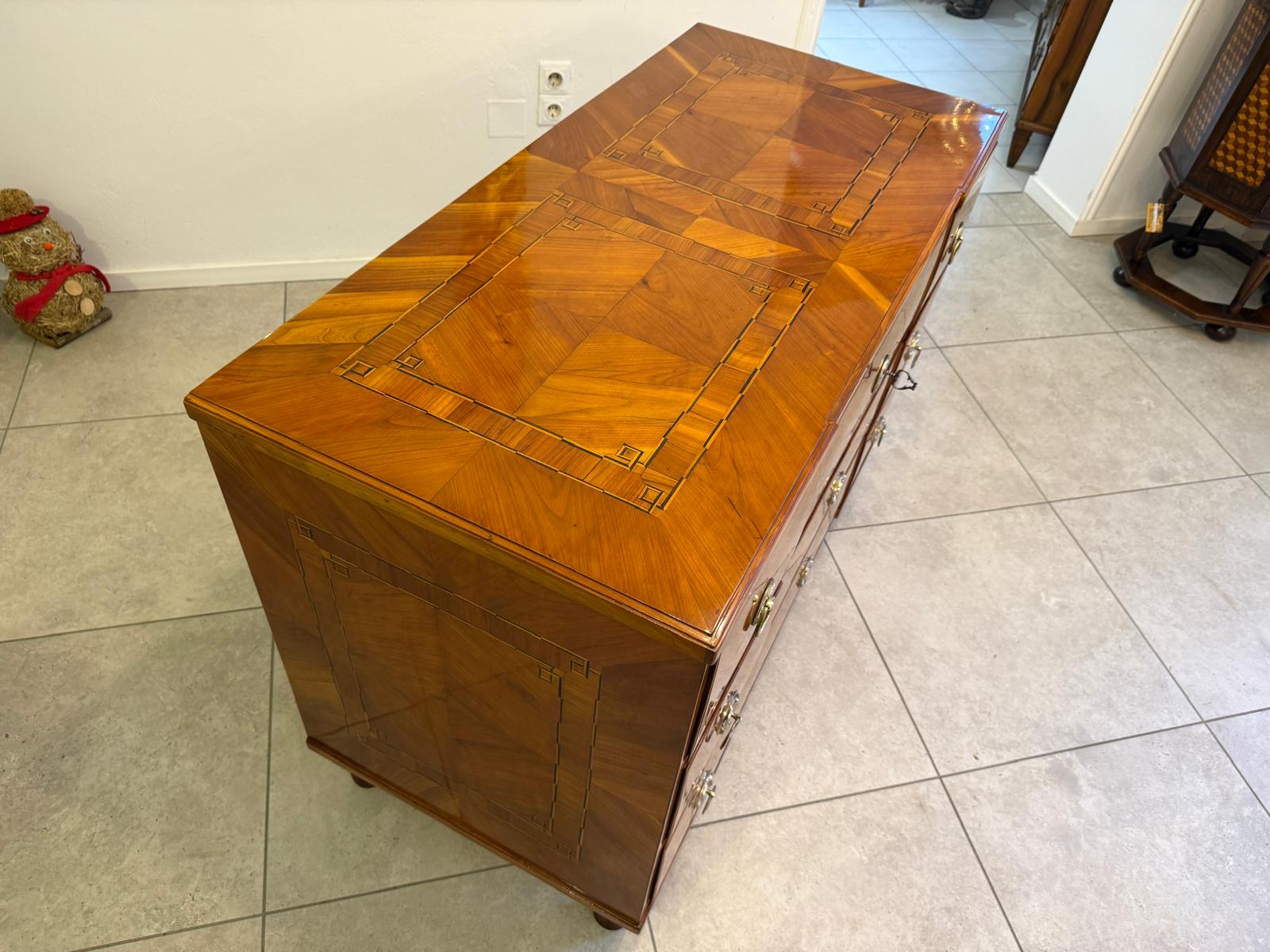 Sale Restaurierte Barock Kommode Österreich Marketiert G2392