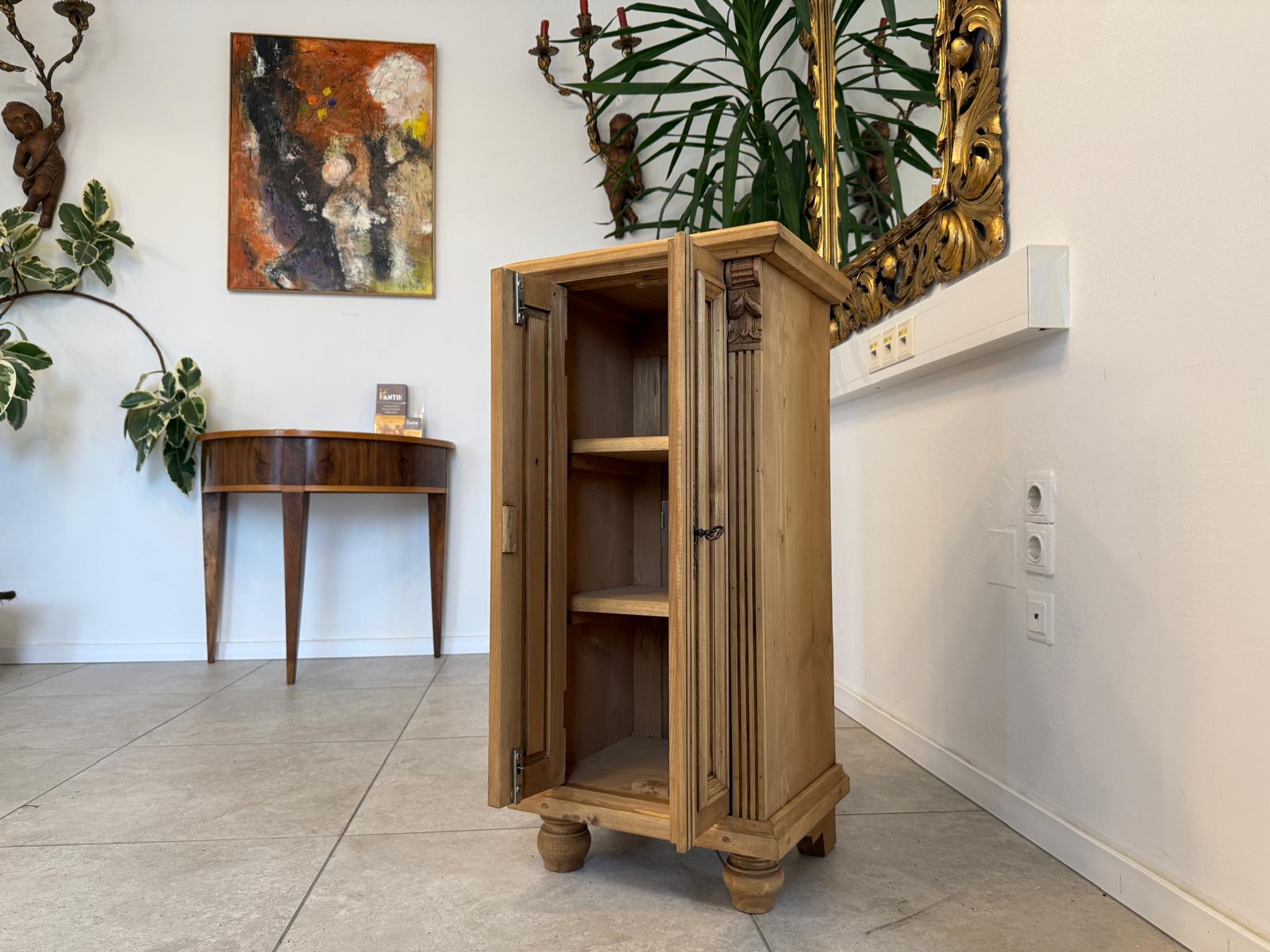 Bäuerliche Anrichte Kommode Laden Kasterl Antik Weichholz G2396