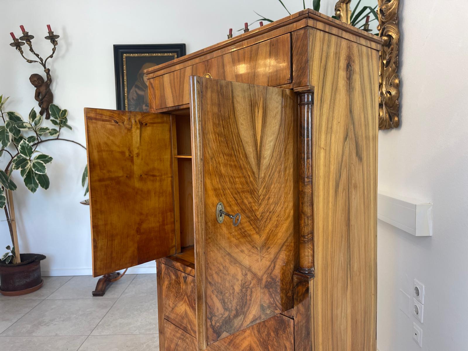 SALE Originaler Biedermeier Schrank Kabinettschrank Kasten Antiquität G1533