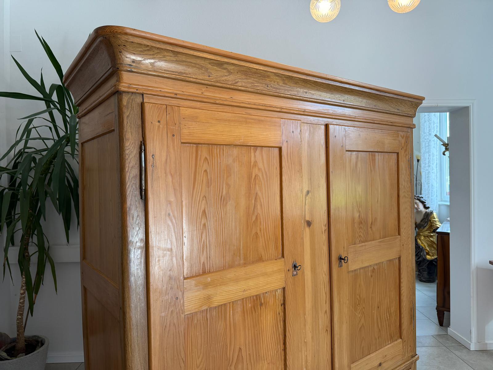 Originaler Bauernschrank Biedermeierschrank Hallenschrank Bauernkasten G2094