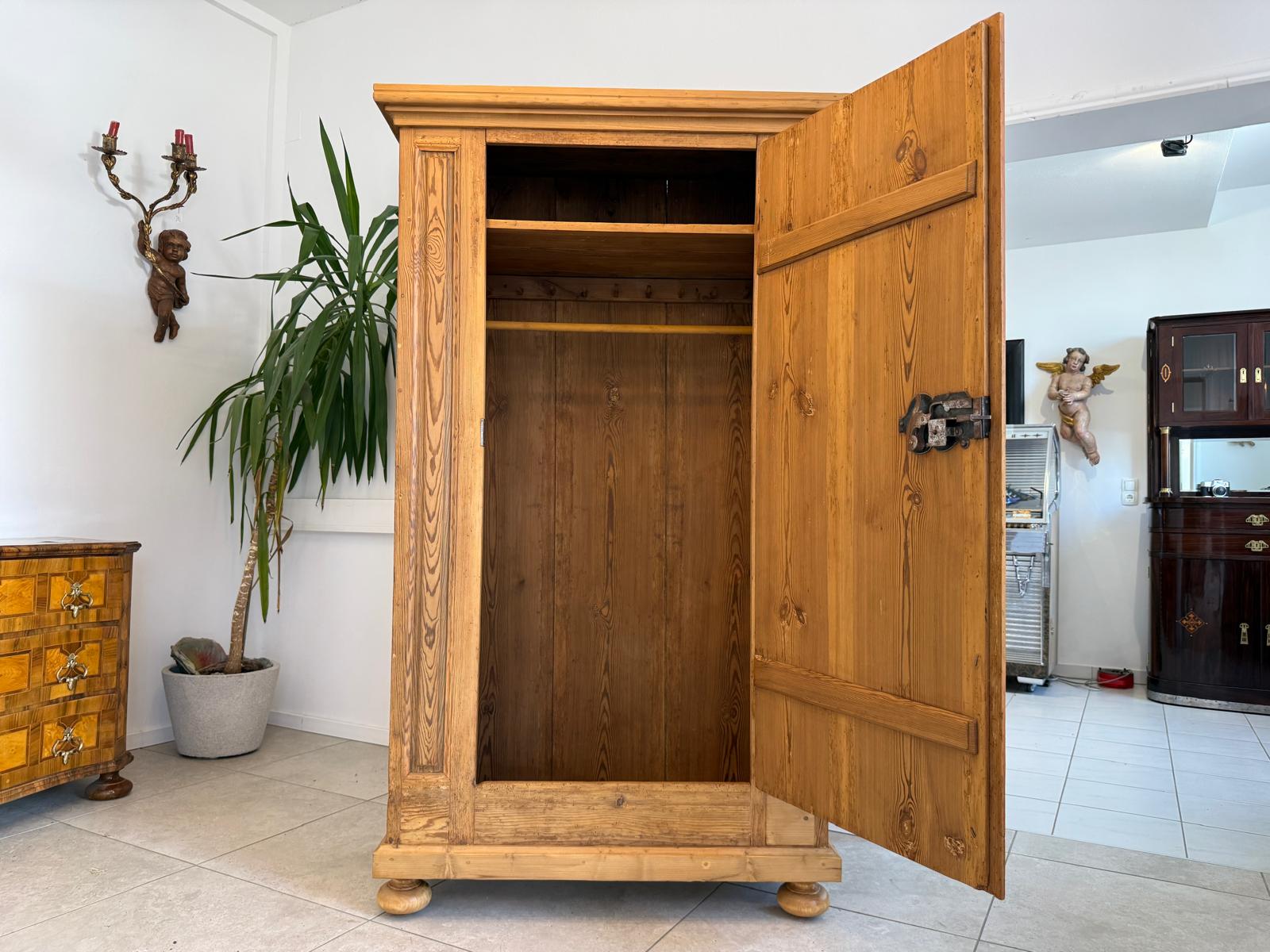 Barock Schrank Sale Originaler Bauernschrank Weichholz D2643